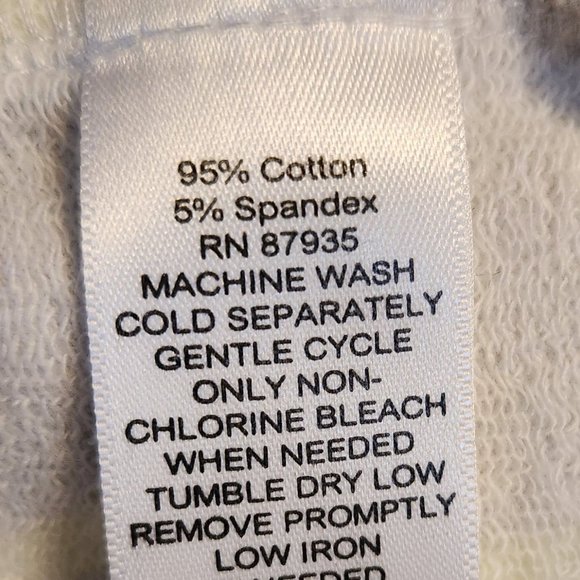 Susan Graver Weekend Jacket Size L 95% Cotton 5% Spandex Stretchy Full Zip Close - Picture 7 of 9